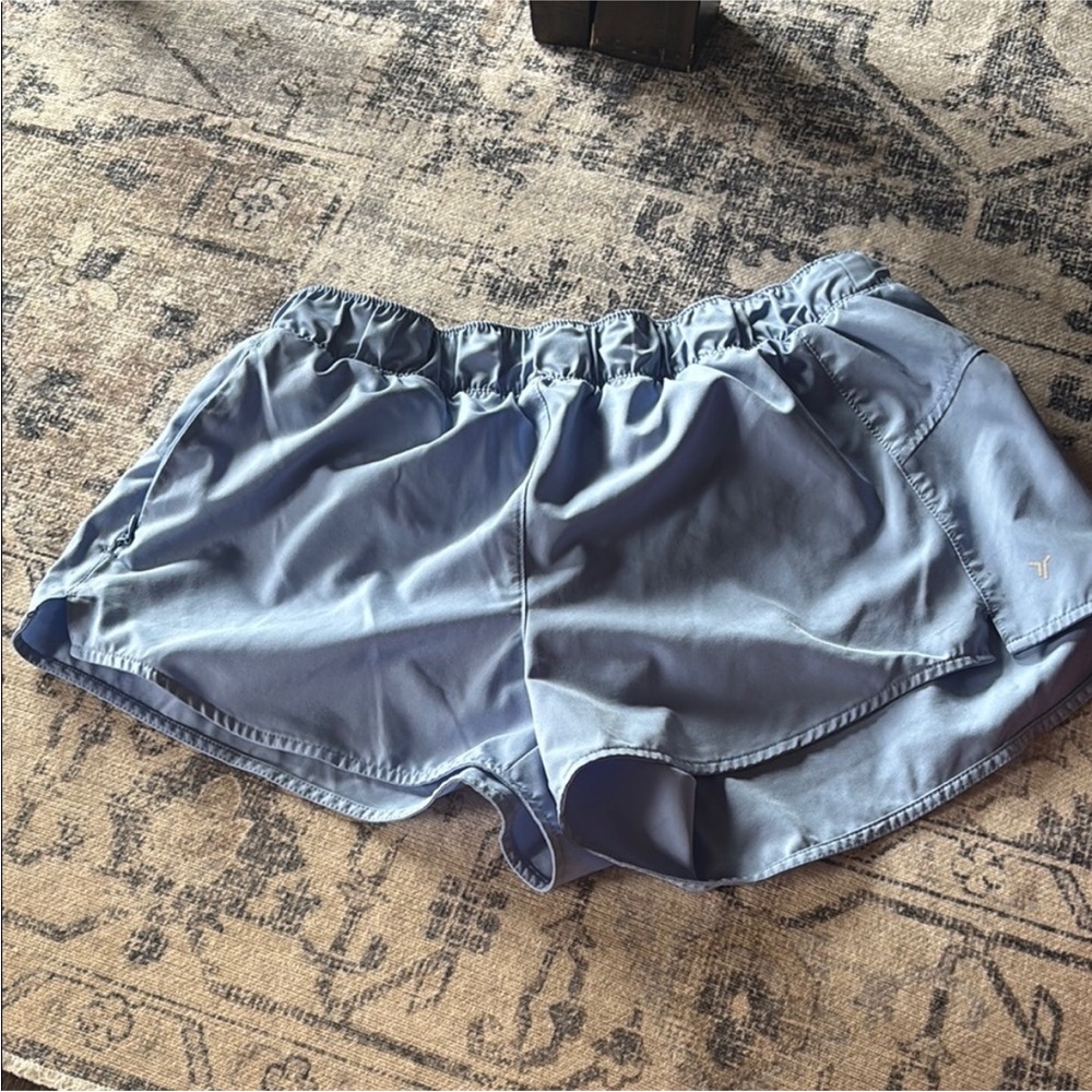 Old Navy Blue Athletic Shorts Lightweight Moisture-Wicking